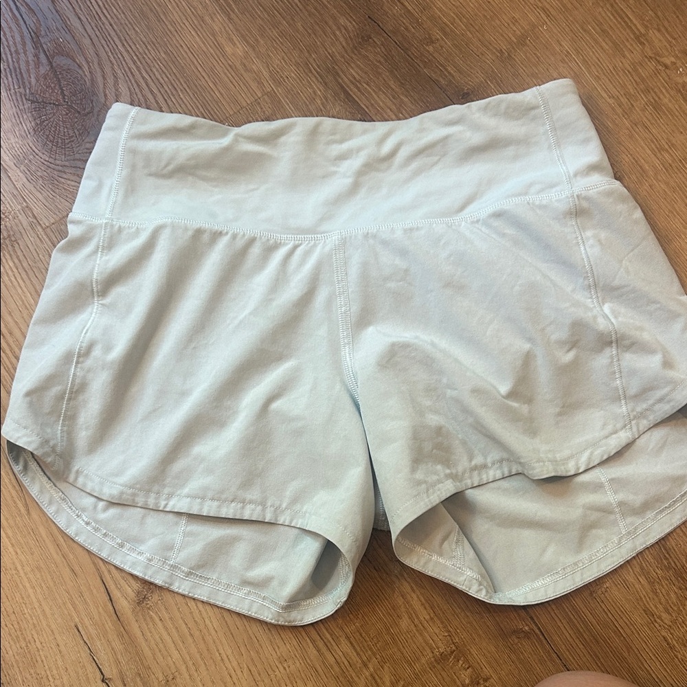 Light Blue Lululemon Shorts
